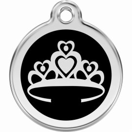 Red Dingo Crown Pet ID Dog Tags