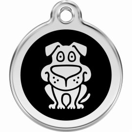 Red Dingo Dog Pet ID Dog Tags