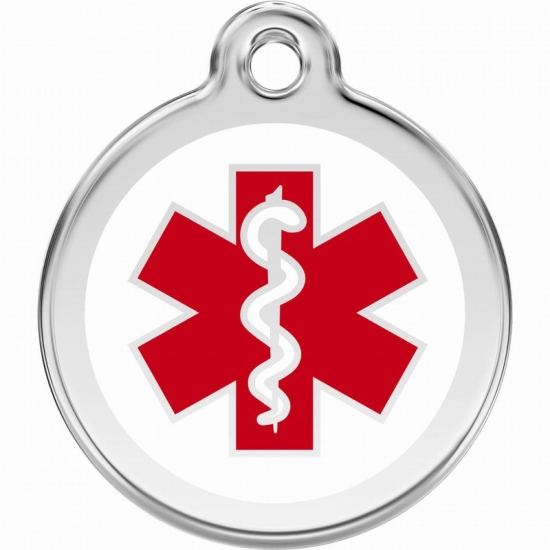 Red Dingo Medical ID Dog Tag