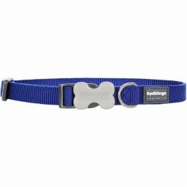 Classic Dark Blue Dog Collar