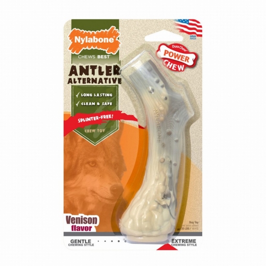 Nylabone Dura Chew Nylon Antler Venison