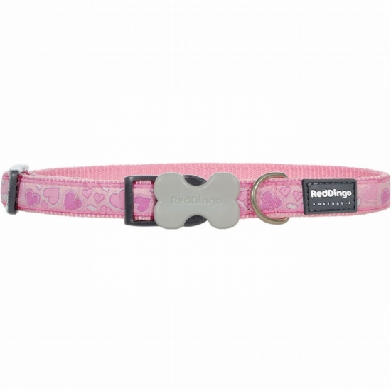 Breezy Love Pink Dog Collar