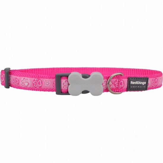 Paw Impressions Hot Pink Dog Collar