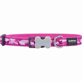 Camouflage Hot Pink Dog Collar