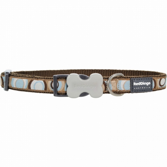 Circadelic Brown Dog Collar