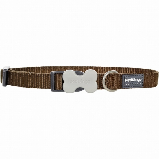 Classic Brown Dog Collar