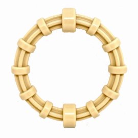 SodaPup Honey Bone Teething Ring