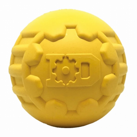 Soda Pup ID Ball - Ultra-Durable Rubber Chew