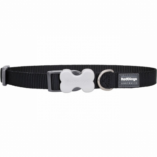 Classic Black Dog Collar